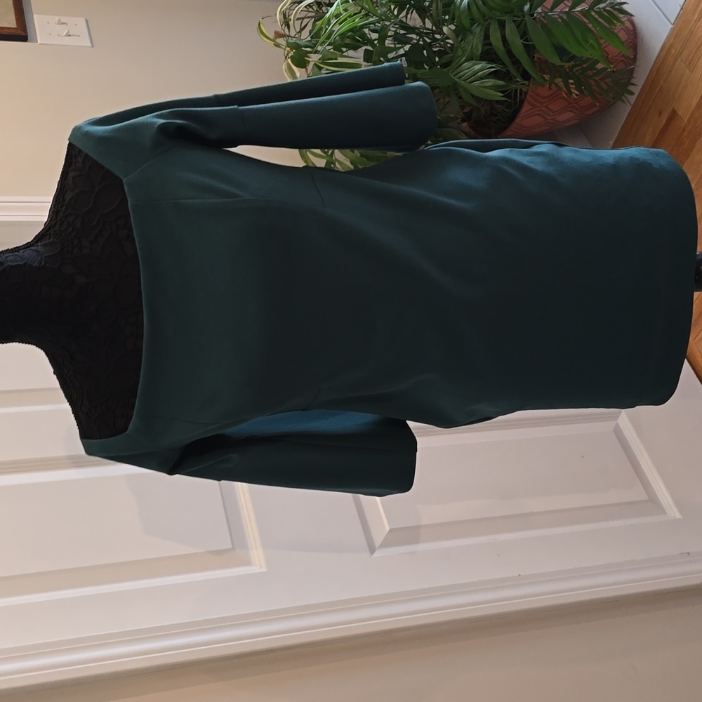 Womens Green off shoulder Dress